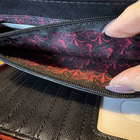 Loungefly Disney Aladdin Jafar Villains Scene Zip Around Wallet - Picture 8 of 14